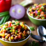 Mexican Ensalada de Frijoles (Bean Salad)