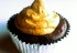 Chocolate Cupcake Pumpkin Icing