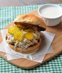 Alabama Chicken Sandwich with White BBQ Sauce - The Spice Kit Recipes