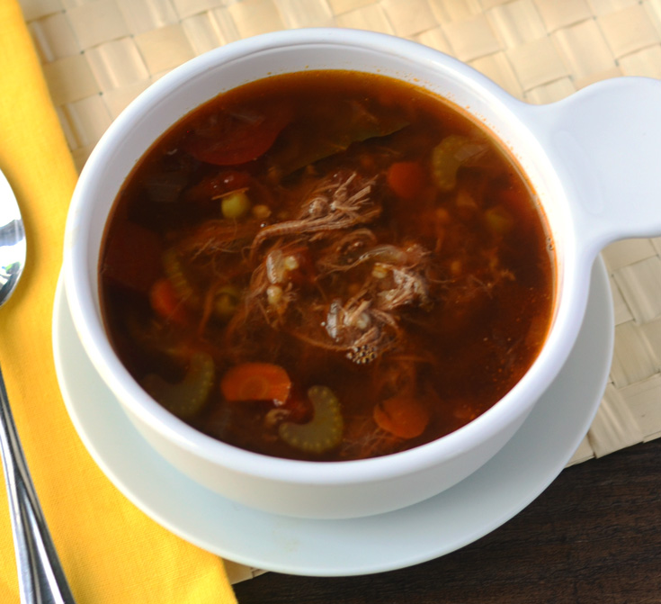 Brisket Barley Vegetable Soup | The Spice Kit Recipes