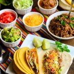 Slow Cooker Beef Brisket Tacos