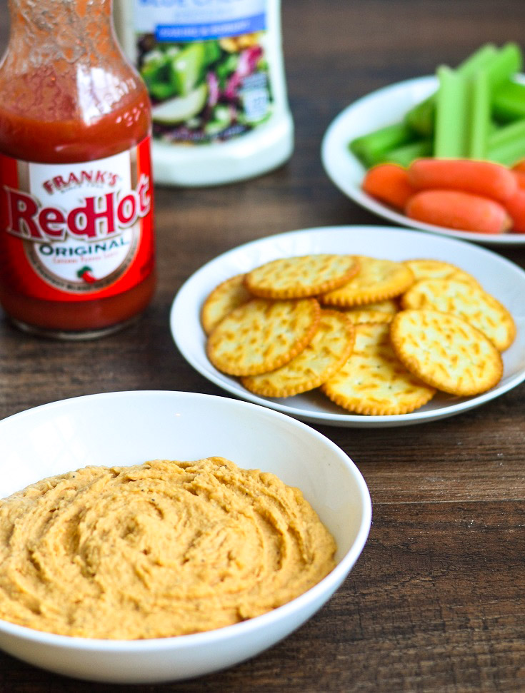 Buffalo Wing Hummus + FREE Hummus Rrecipe eBook- The Spice Kit Recipes (thespicekitrecipes.com)