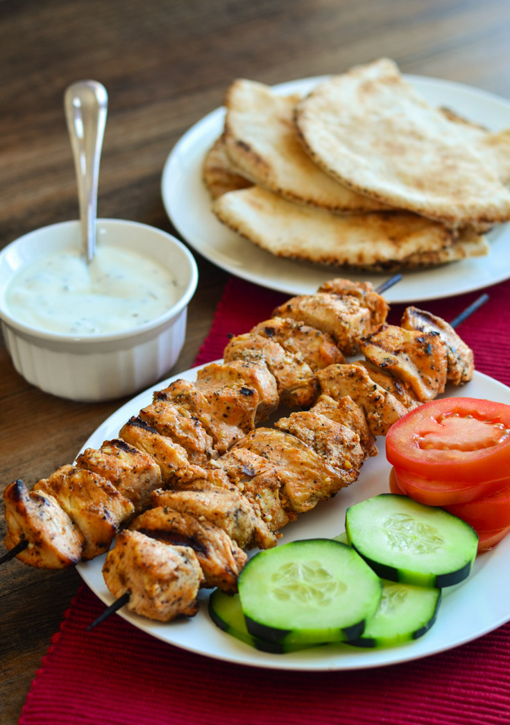 Lebanese Chicken Skewers (Shish Taouk) - The Spice Kit Recipes (thespicekitrecipes.com)