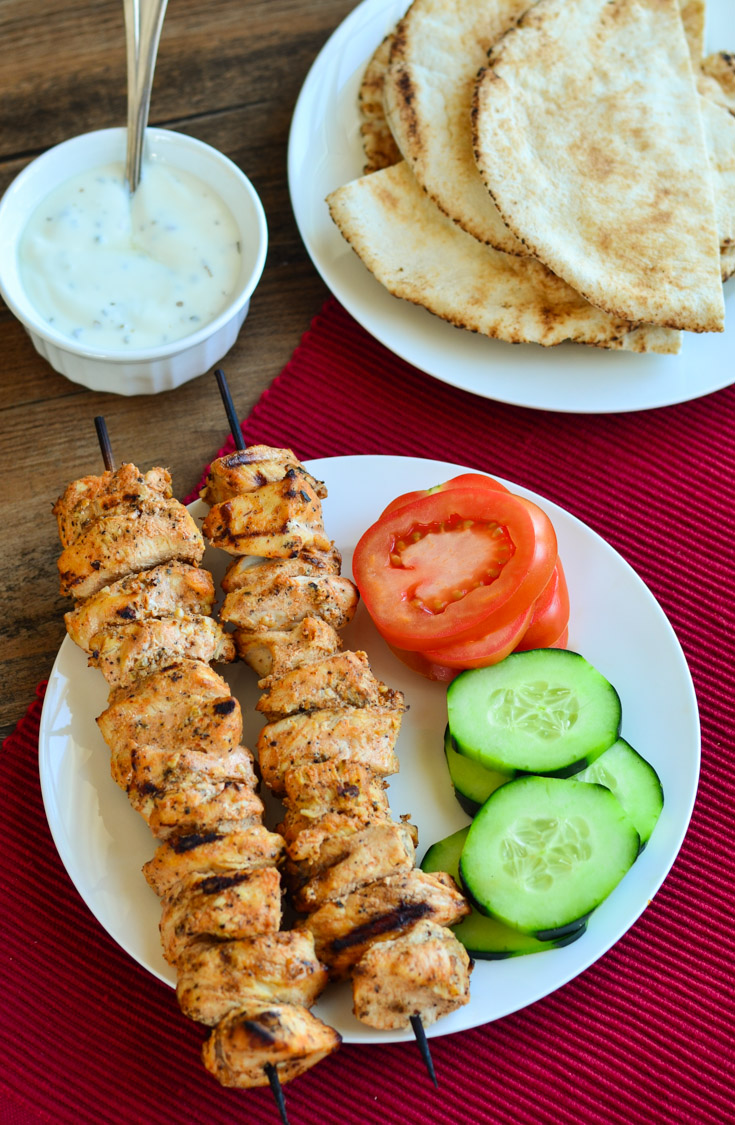 Lebanese Chicken Skewers (Shish Taouk) - The Spice Kit Recipes (thespicekitrecipes.com)