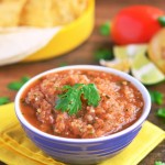 Easy Oven Roasted Mexican Salsa