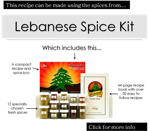 The Spice Kit Company - Lebanese Spice Kit