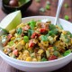 Esquites Roasted Corn Salad is the best corn salad I've ever had! Really, I mean it!- The Spice Kit Recipes