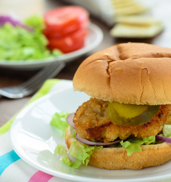 Indiana Pork Tenderloin Sandwich