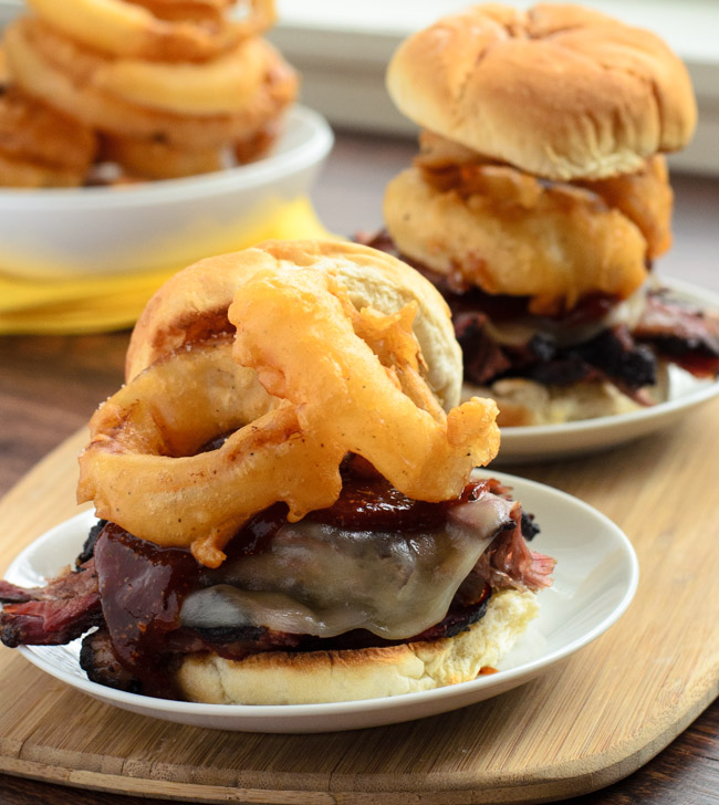 Kansas “Z-Man” Beef Brisket Sandwich