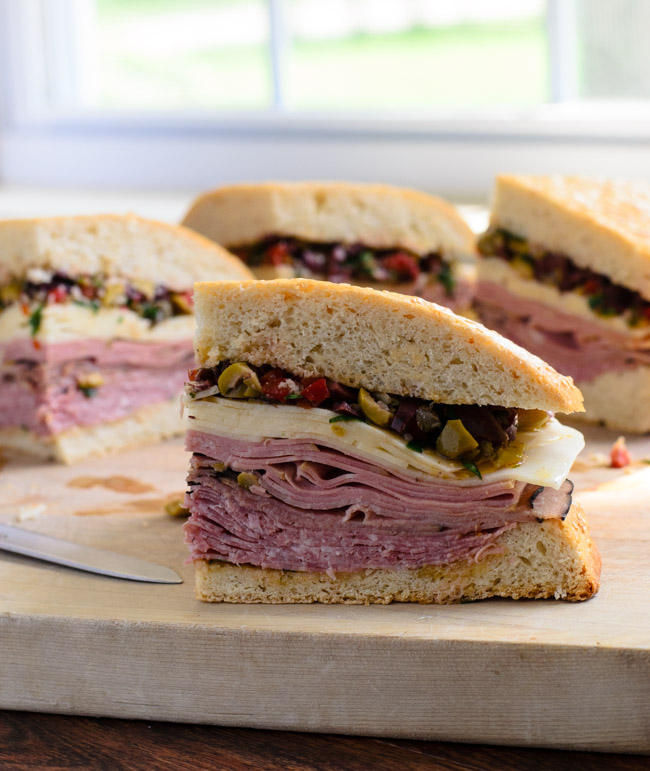 Louisiana Muffuletta Sandwich- The Spice Kit Recipes (www.thespicekitrecipes.com)