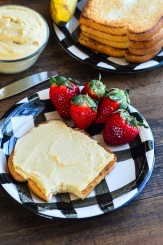 Peanut Butter Banana Hummus makes the perfect sandwich or snack!- The Spice Kit Recipes