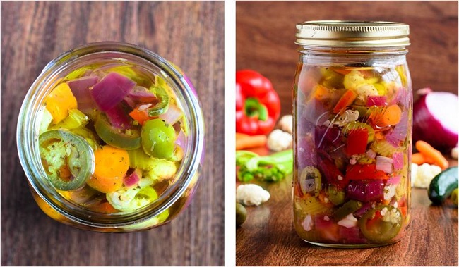 Quiona Giardiniera Salad is super flavorful and healthy!- The Spice Kit Recipes (www.thespicekitrecipes.com)
