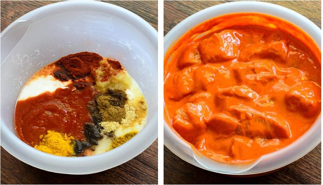 Tandoori Sriracha Chicken Skewers is so tasty and simple- The Spice Kit Recipes (www.thespiekitrecipes.com)